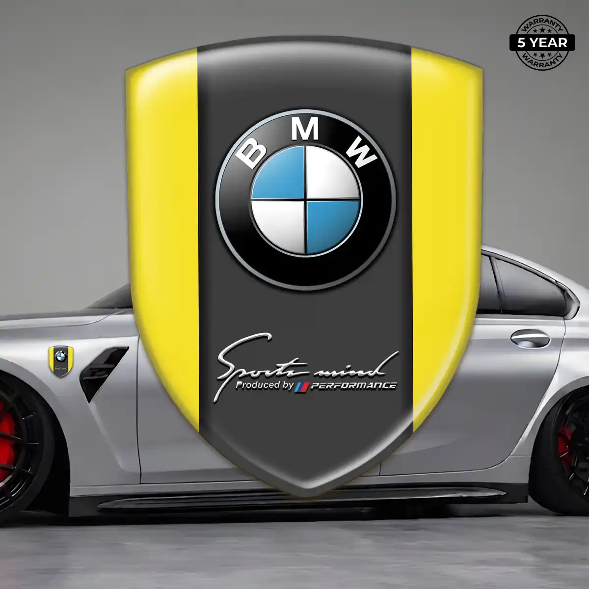 BMW 3D Domed Sticker Prime Quality