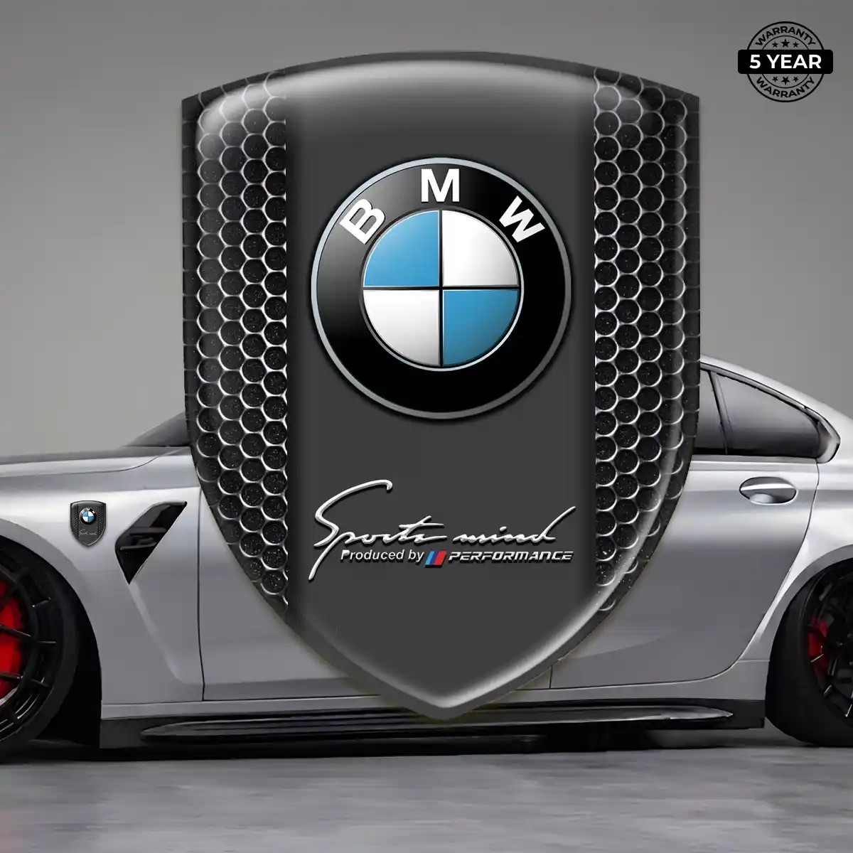 BMW 3D Emblem Sticker Exclusive Series