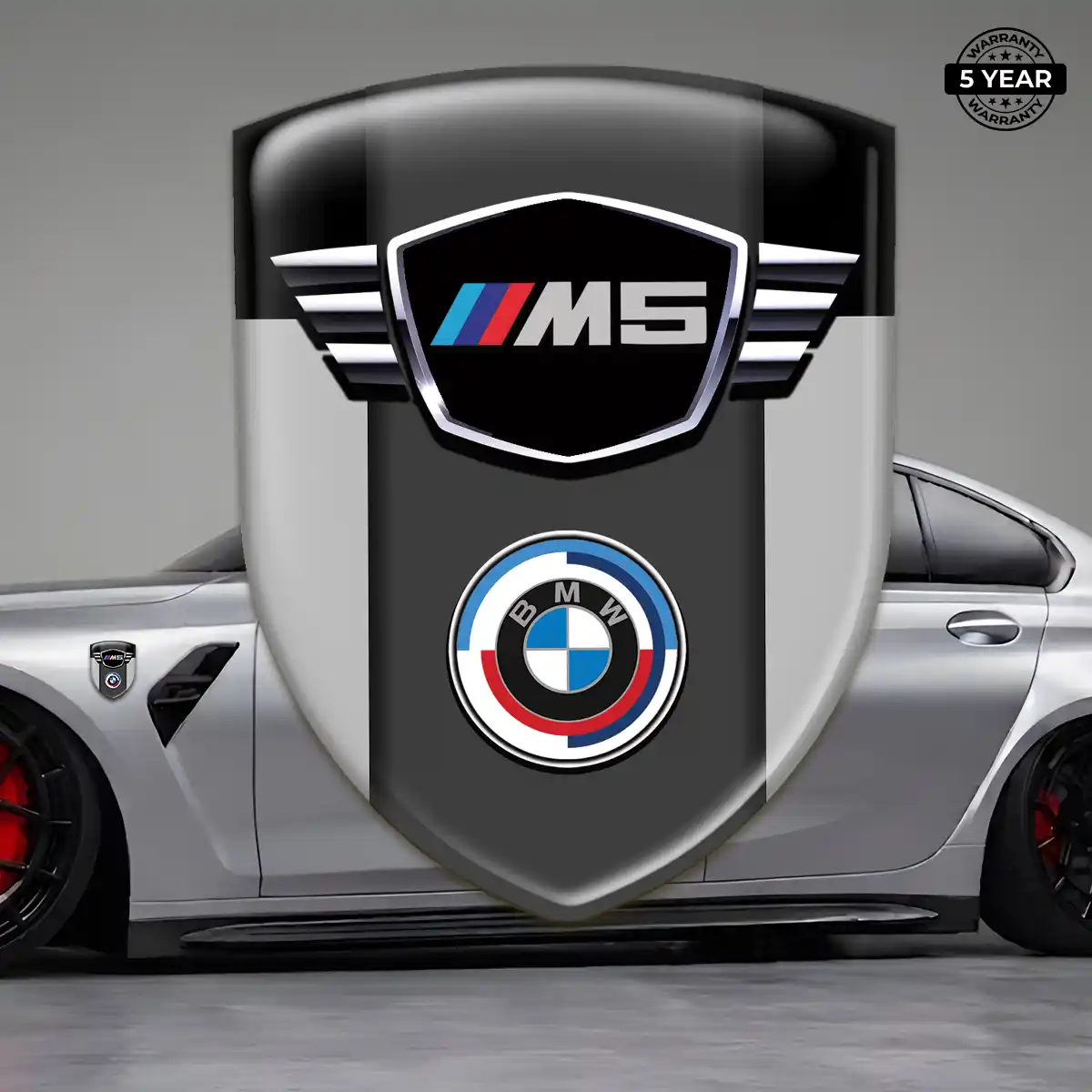 BMW 3D Emblem Sticker Prestige Line