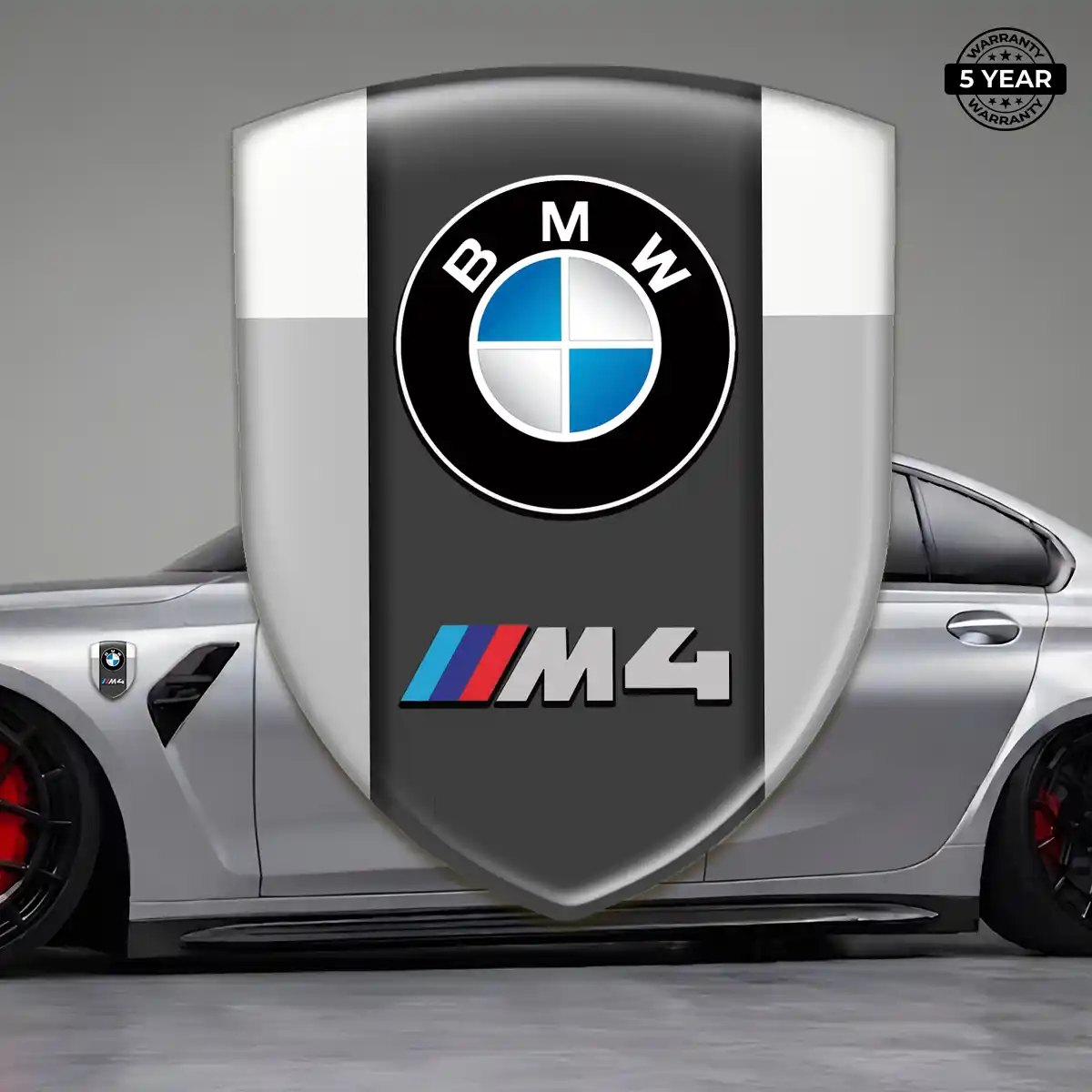 BMW 3D Gel Sticker Refined Design