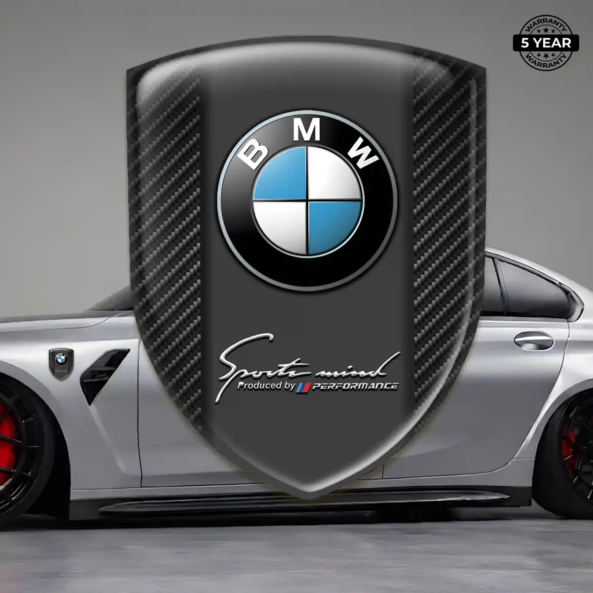 BMW 3D Logo Sticker Deluxe Edition