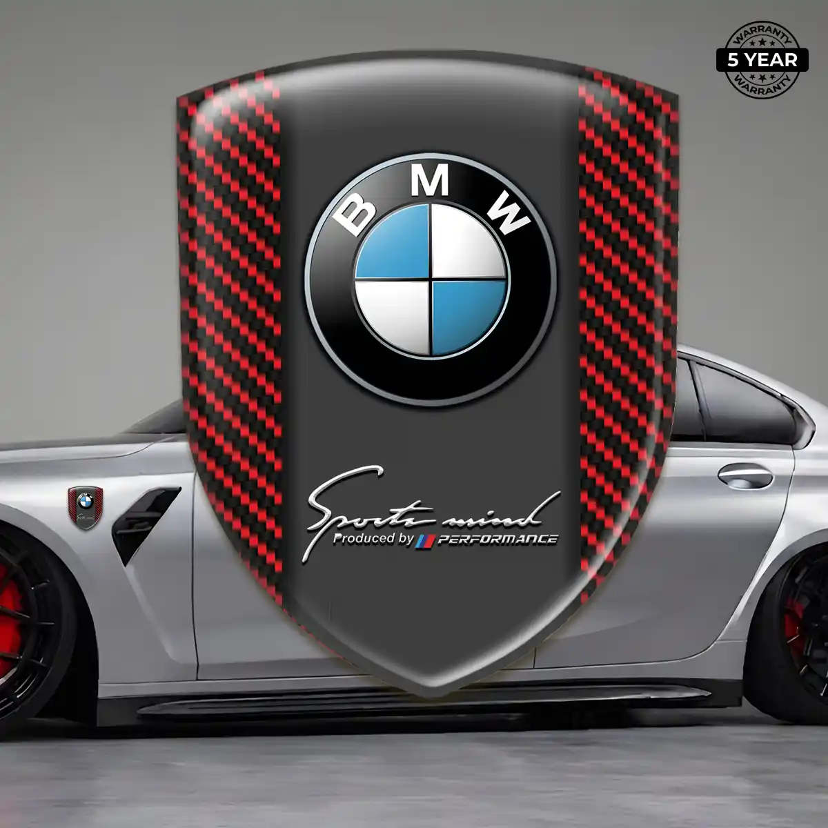 BMW 3D Logo Sticker Prestige Line