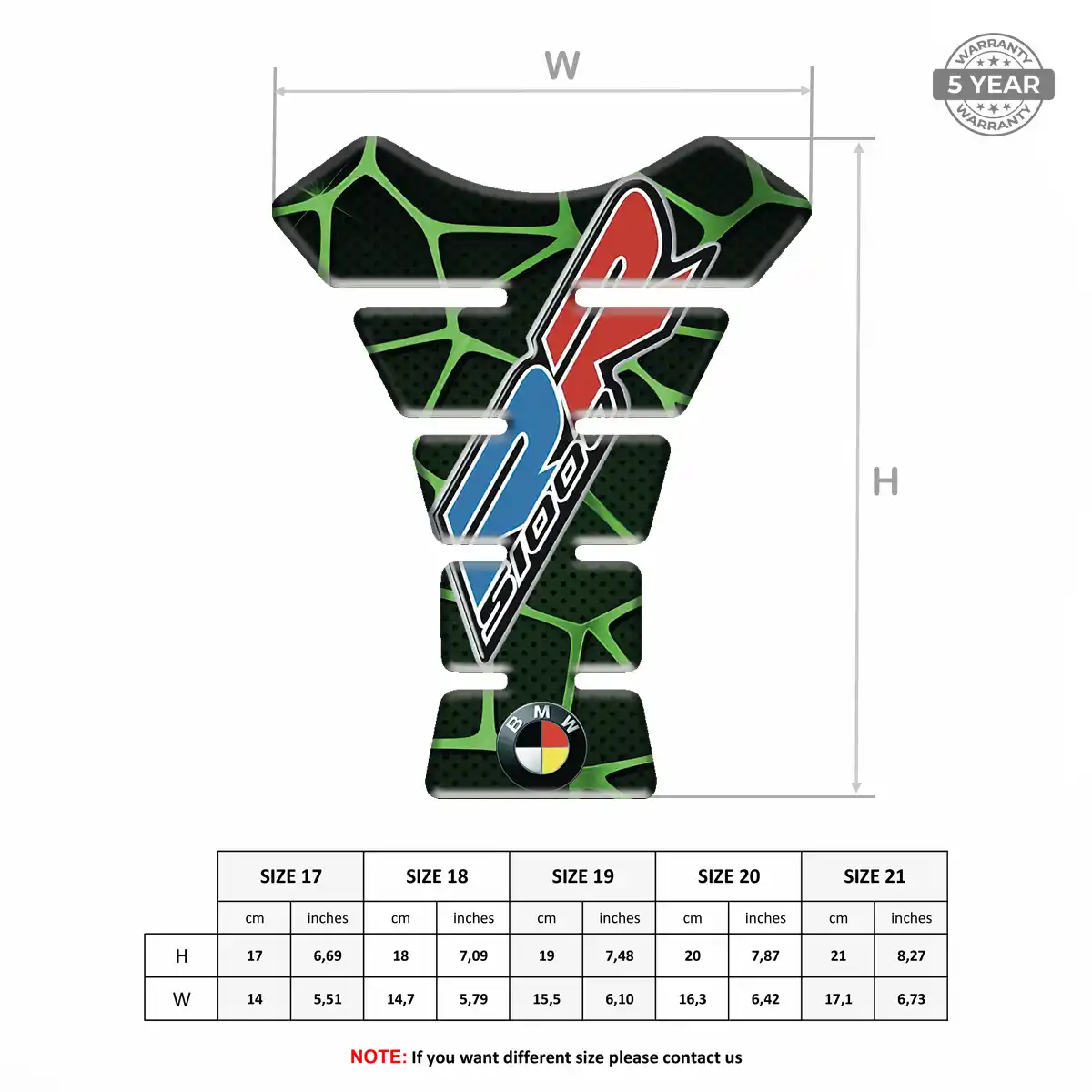 BMW 3D Tank Pad Exclusive Series