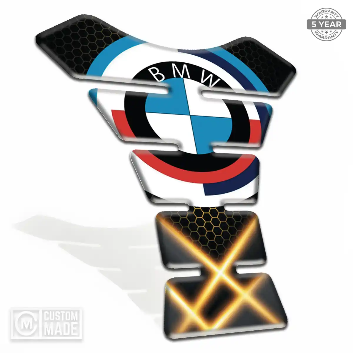 BMW 3D Tank Pad Sleek Style