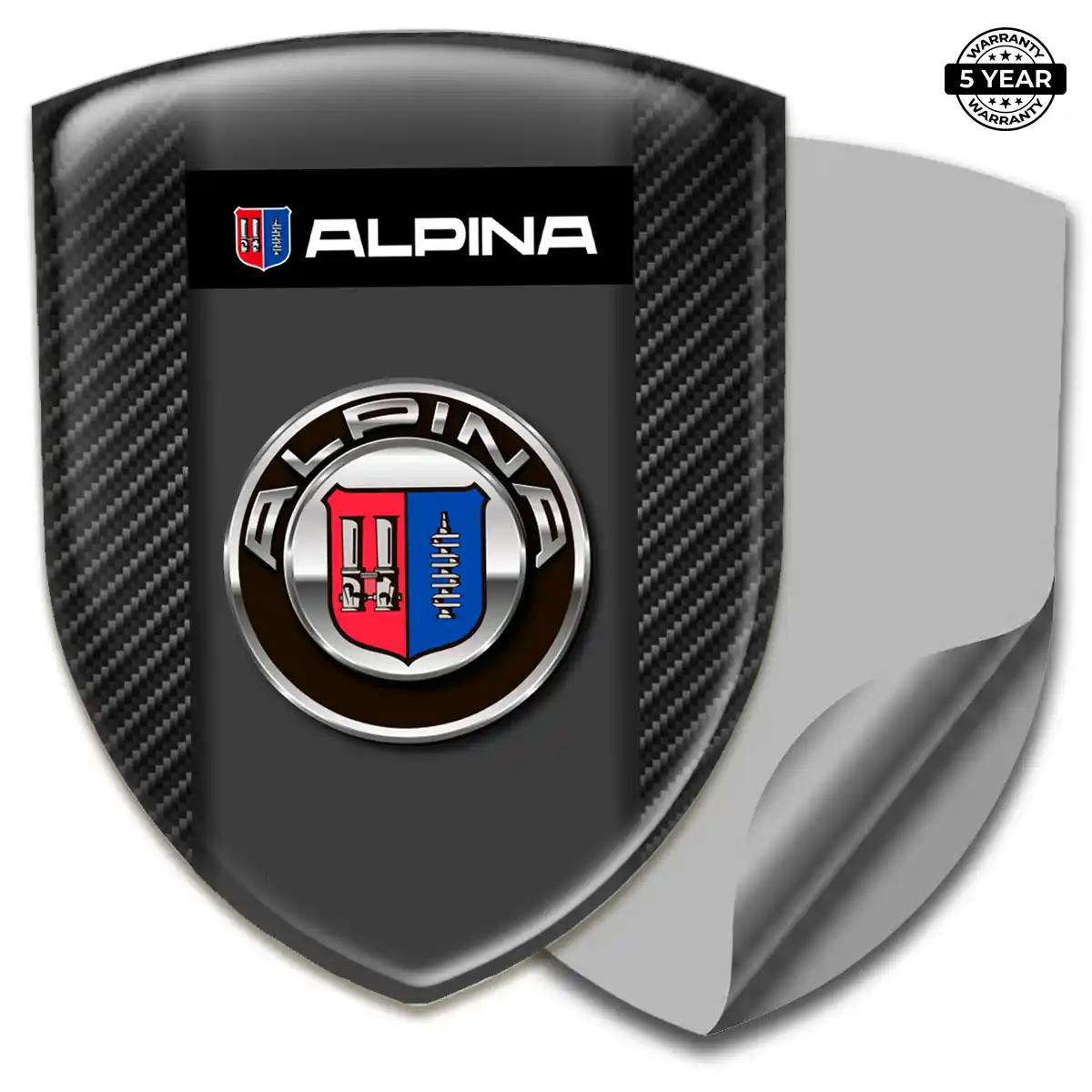 BMW Alpina 3D Emblem Sticker Elite Finish