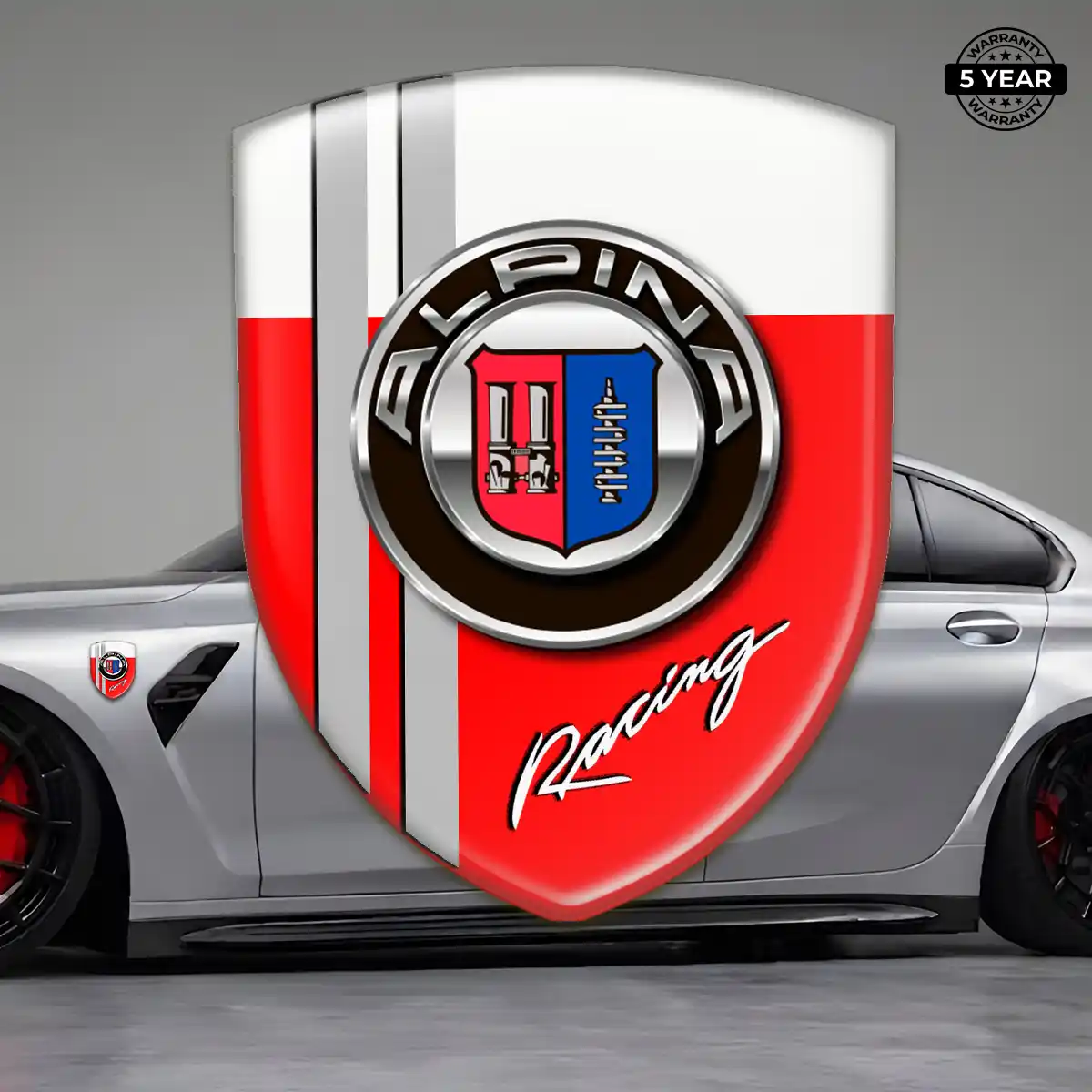 BMW Alpina 3D Gel Sticker Elite Finish