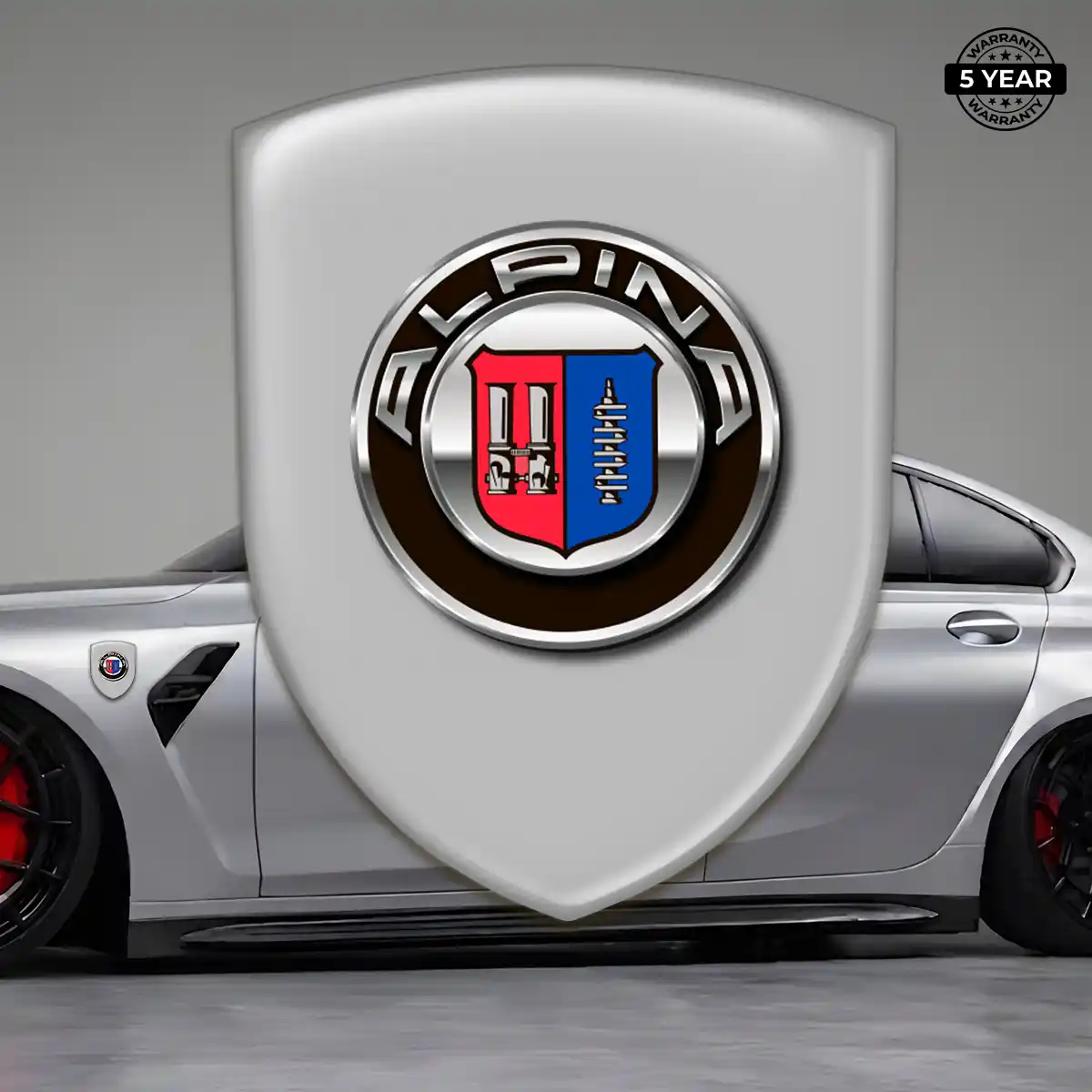 BMW Alpina Automotive Resin Decal Elite Finish