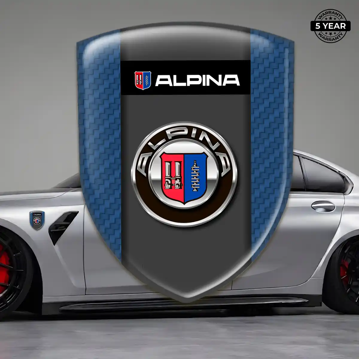 BMW Alpina Badge Refined Design