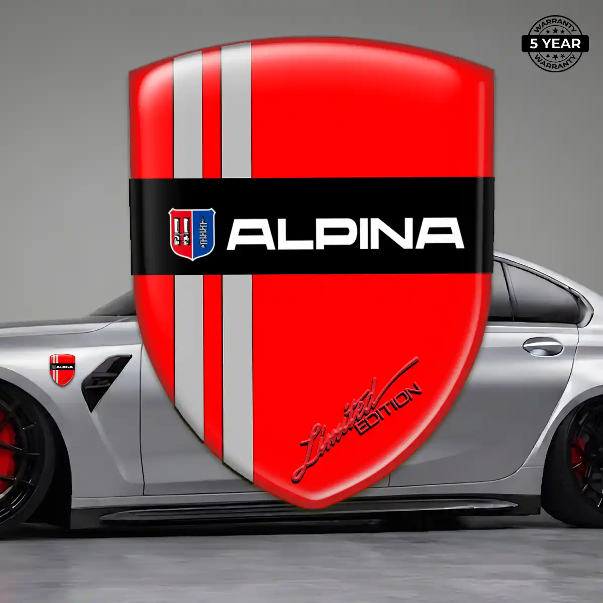 BMW Alpina Badge Sleek Style