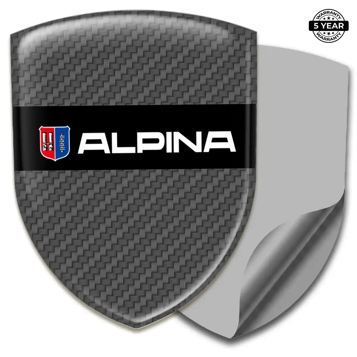 BMW Alpina Car Emblem Decal Sleek Style