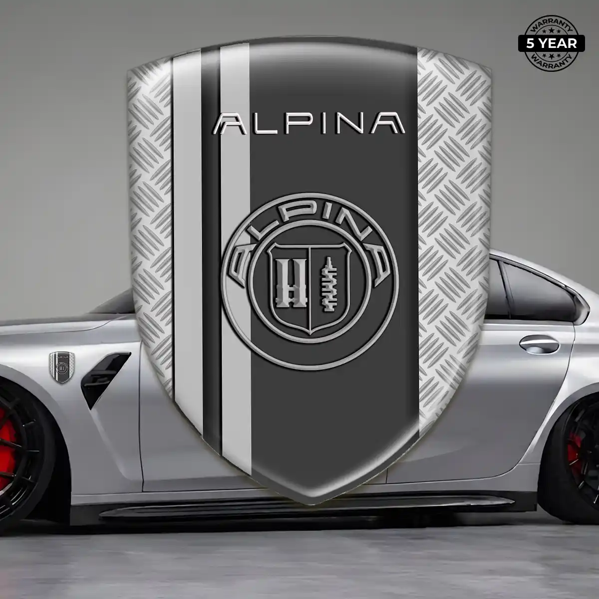 BMW Alpina Car Logo Decal Refined Design