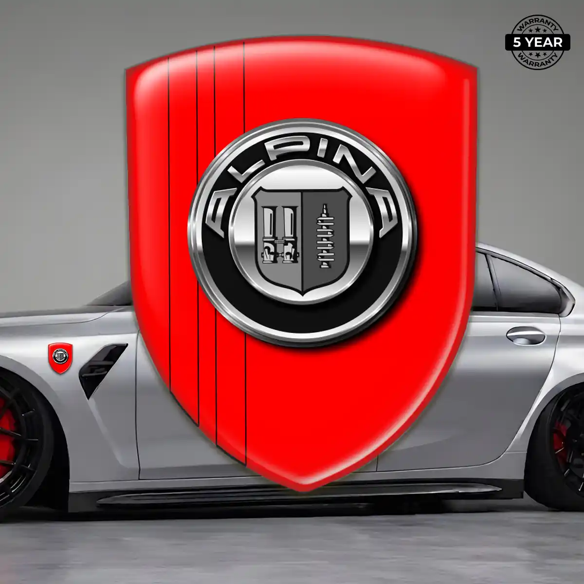 BMW Alpina Crest Emblem Elite Finish