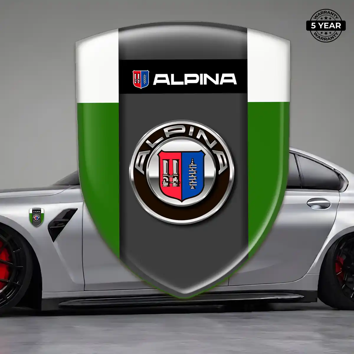 BMW Alpina Crest Logo Emblem Refined Design