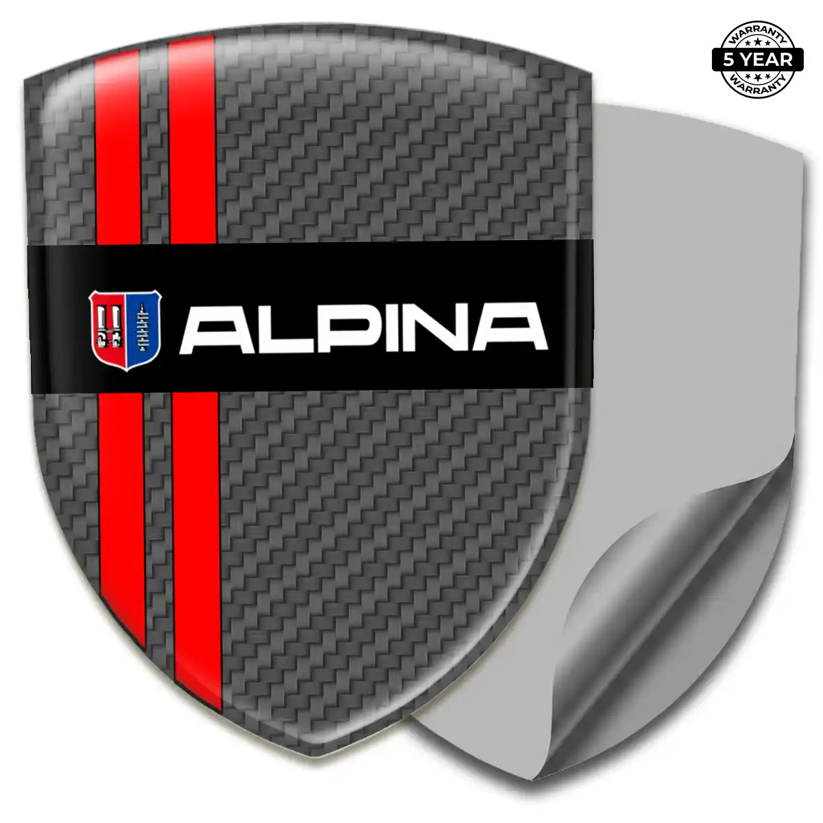 BMW Alpina Domed Emblem Sleek Style
