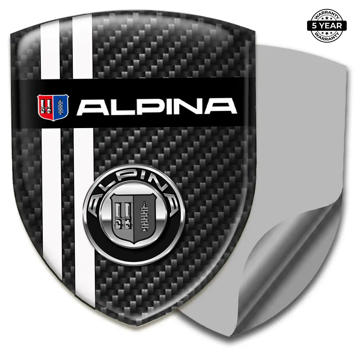 BMW Alpina Emblem Badge Logo Sleek Style