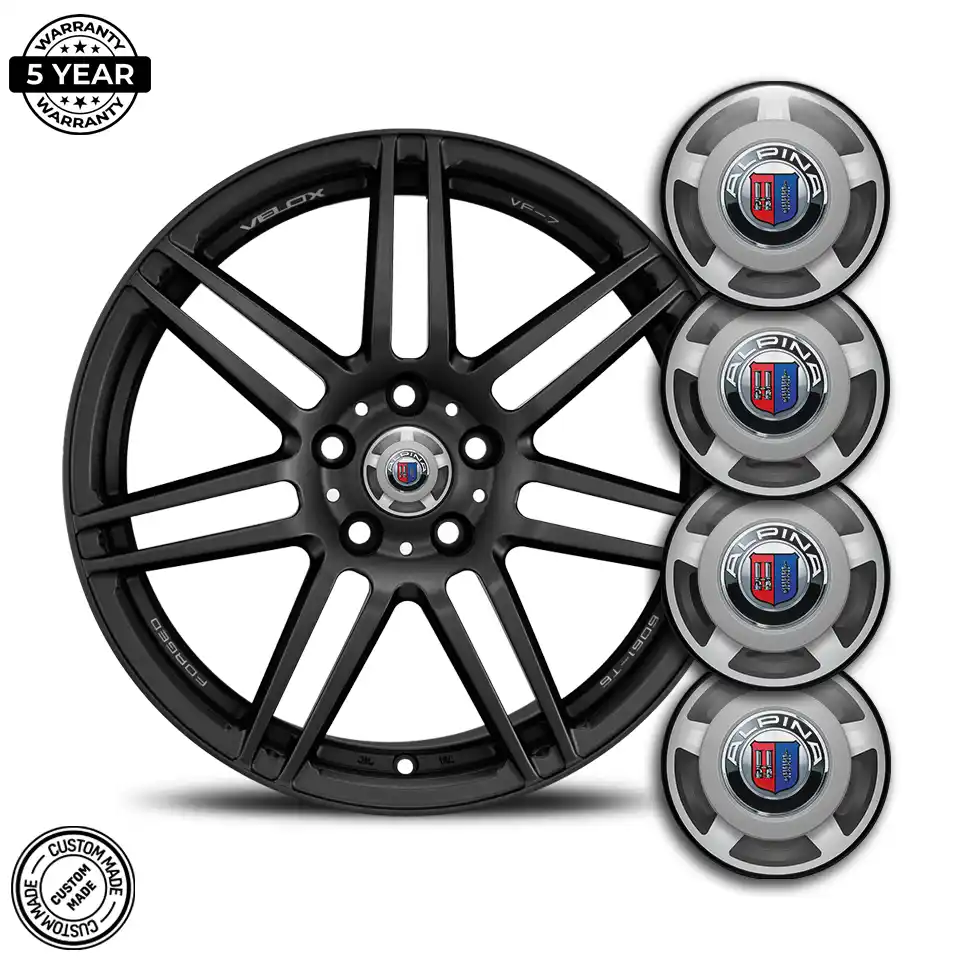 BMW Alpina Emblem Badge Stylish Design