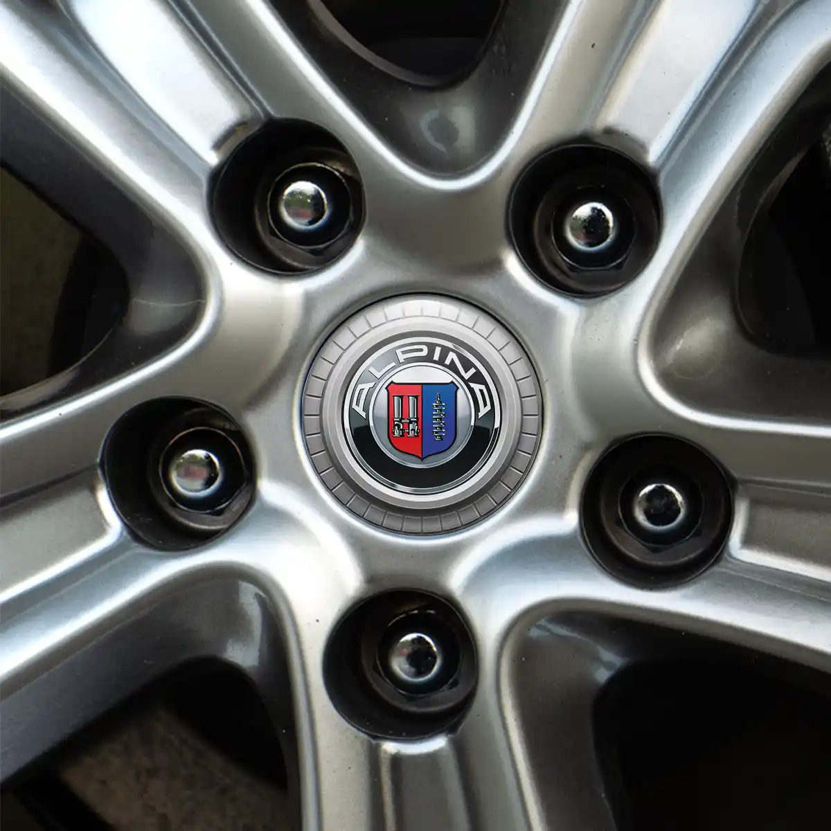 BMW Alpina Emblem Center Hup Cap Stylish Design