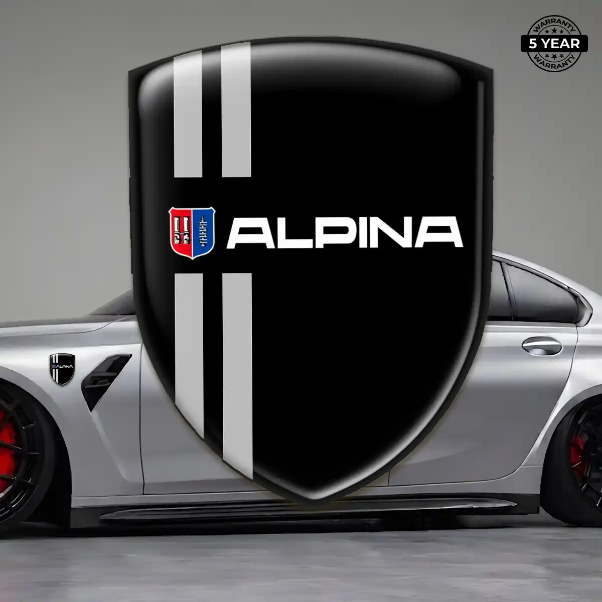 BMW Alpina Emblem Logo Badge Refined Design