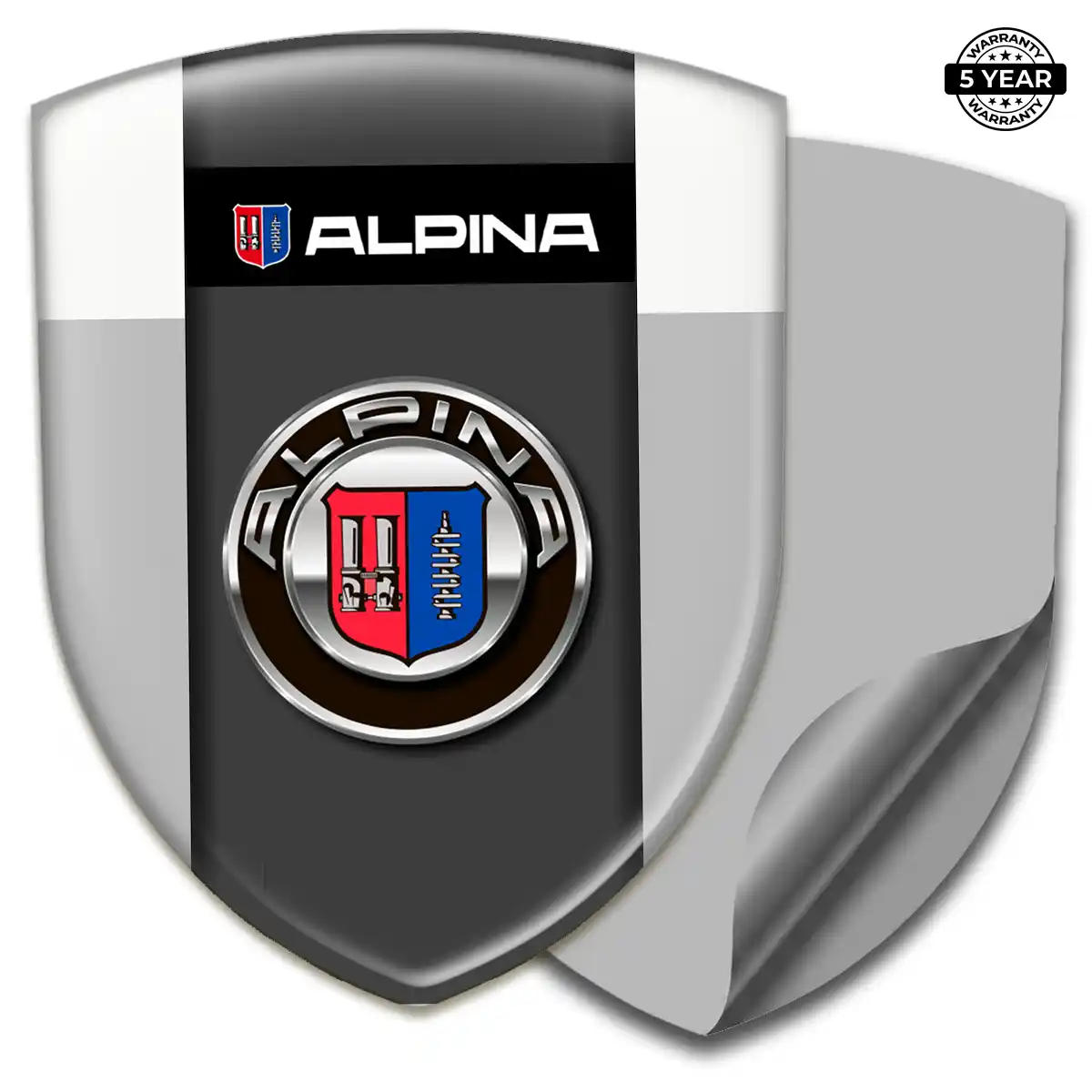 BMW Alpina Emblem Logo Badge Sleek Style