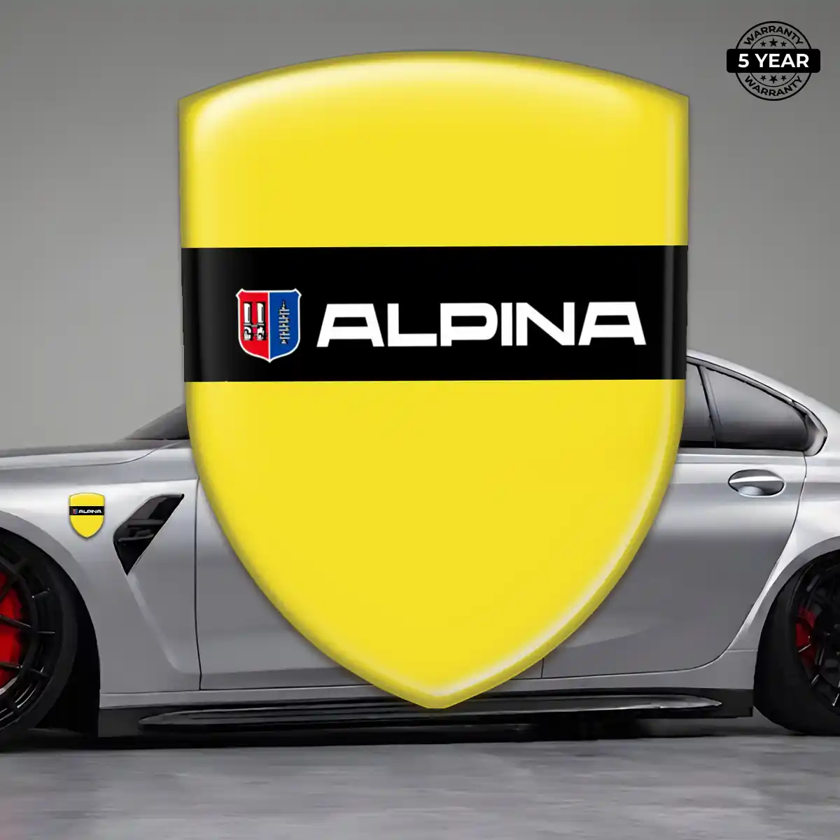 BMW Alpina Emblem Logo Refined Design