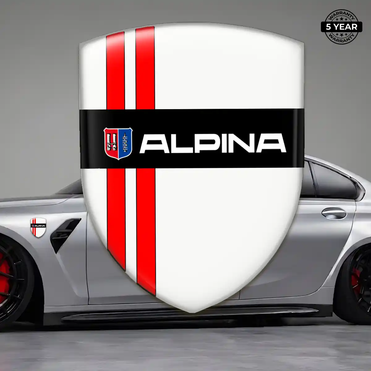 BMW Alpina Emblem Logo Sleek Style