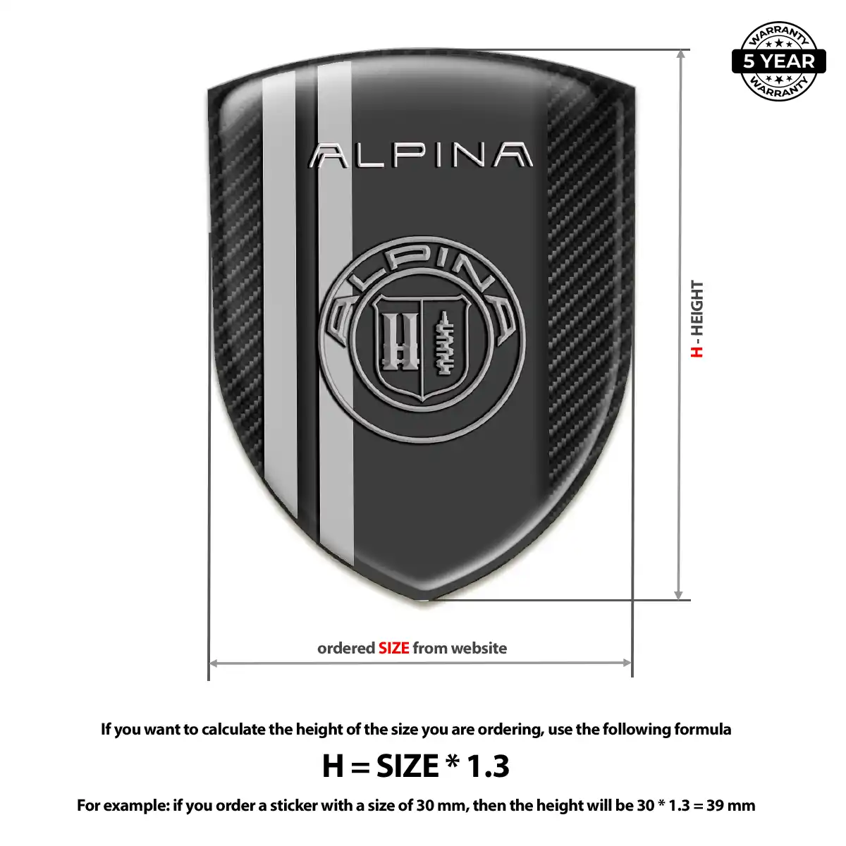BMW Alpina Emblem Refined Design