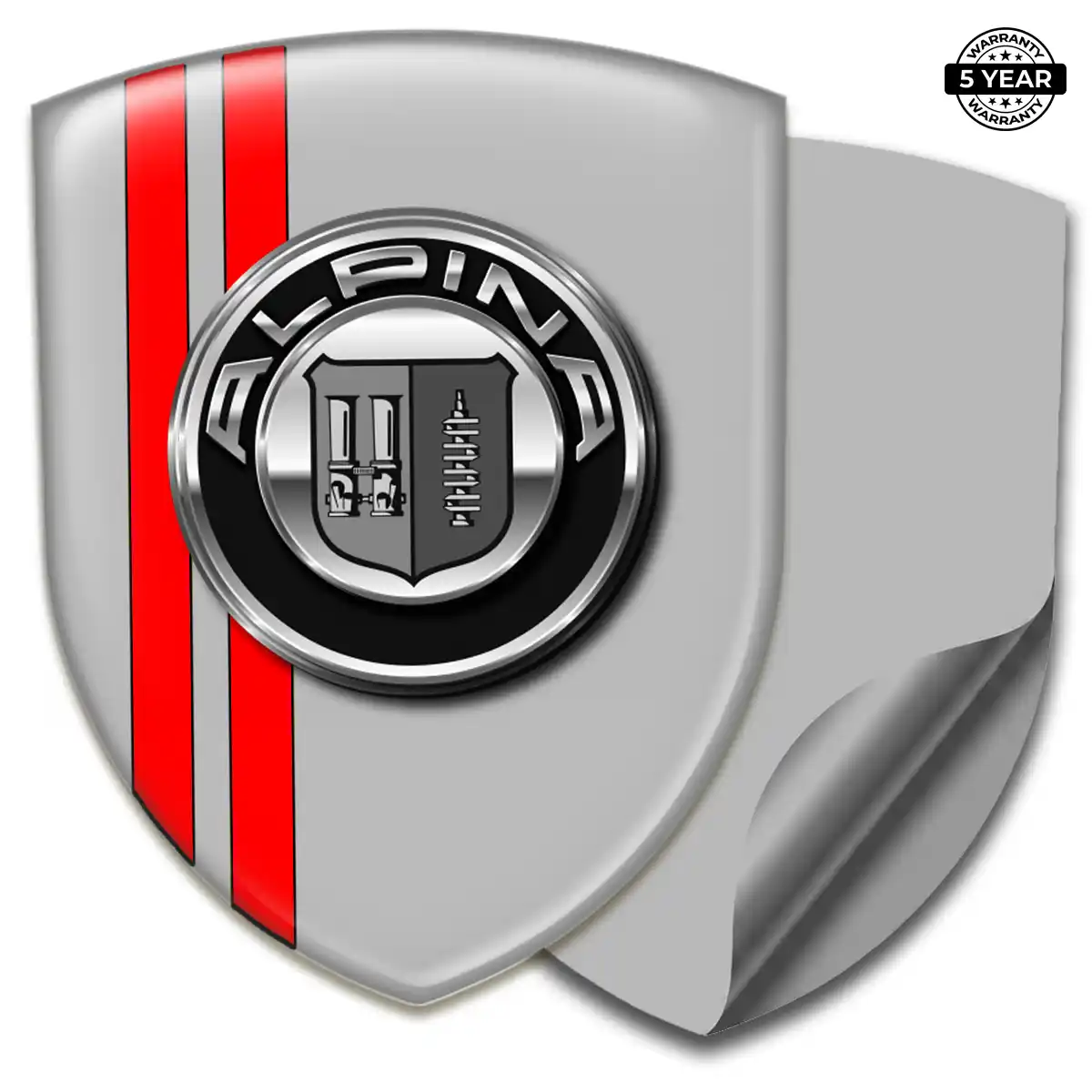 BMW Alpina Emblem Shield Sleek Style