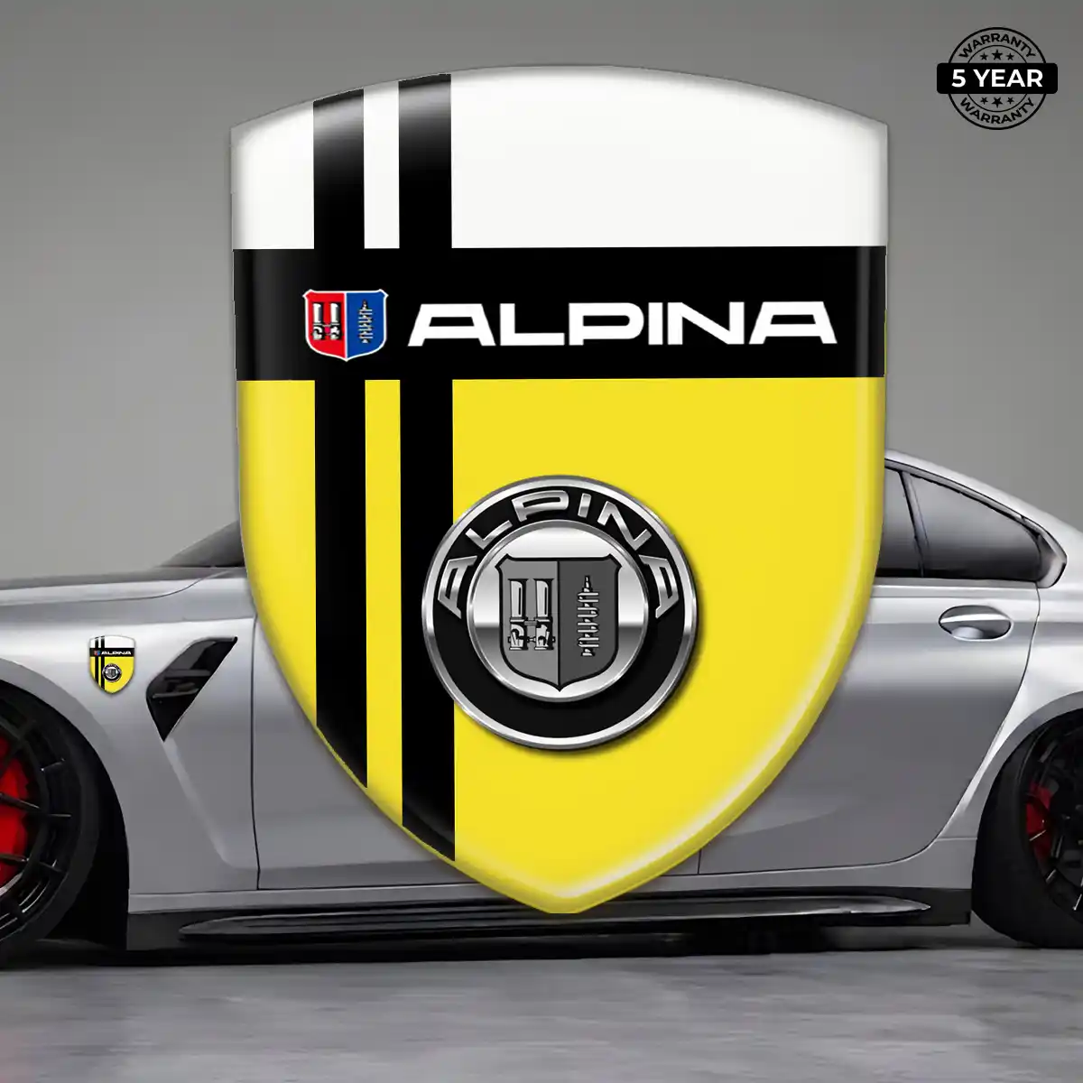 BMW Alpina Emblem Silicone Elite Finish