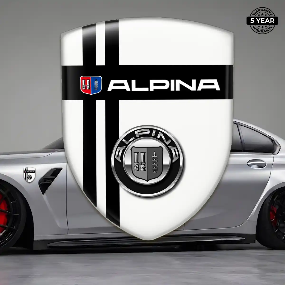 BMW Alpina Emblem Sleek Style