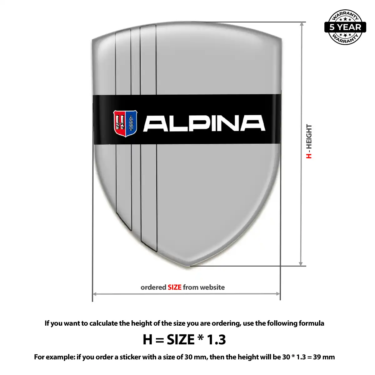 BMW Alpina Logo Emblem Refined Design