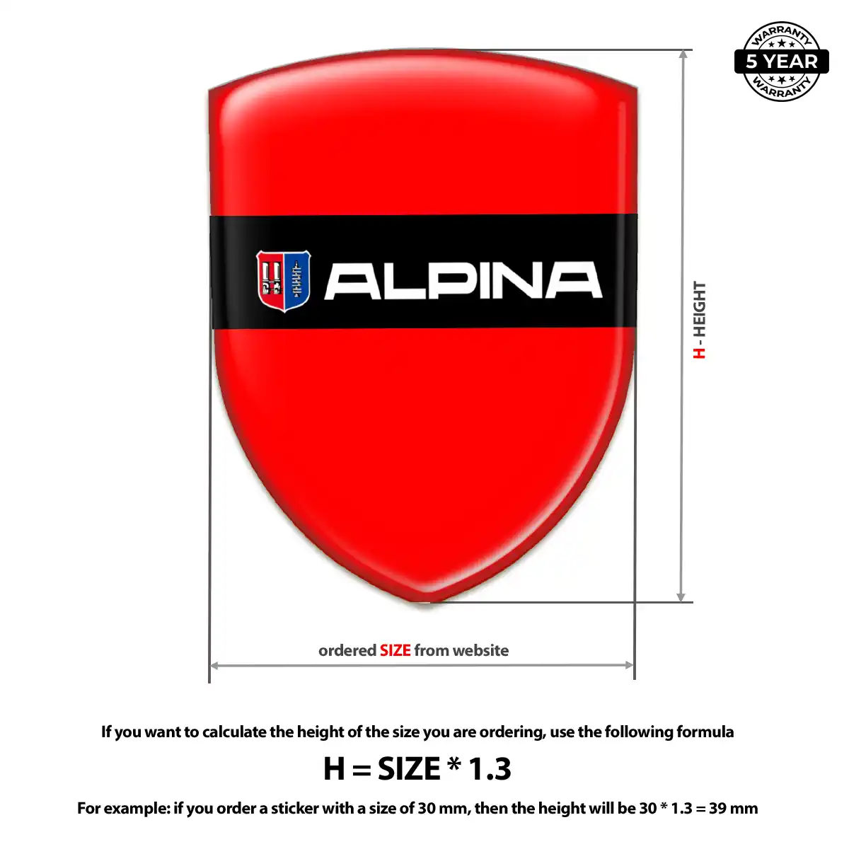 BMW Alpina Logo Emblem Sleek Style