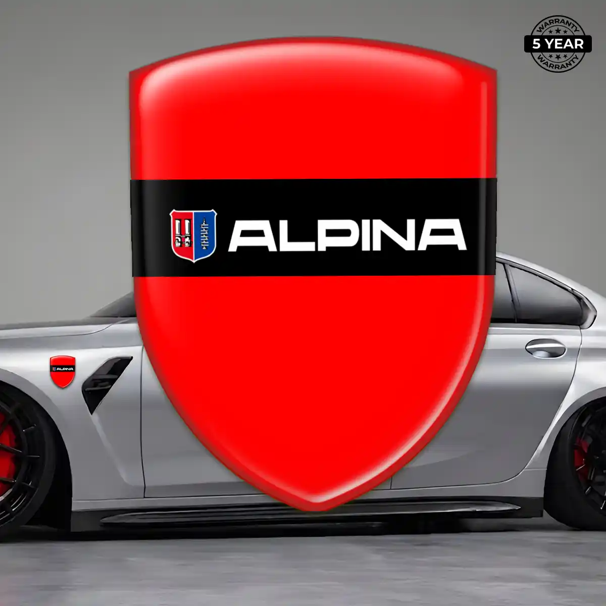 BMW Alpina Logo Emblem Sleek Style