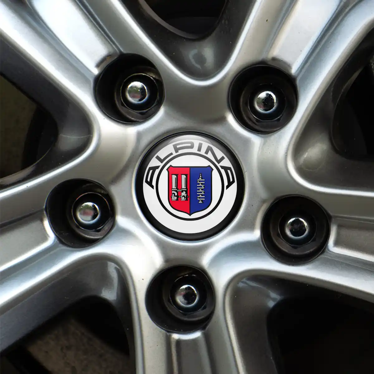 BMW Alpina Logo Silicone Emblem Stylish Design