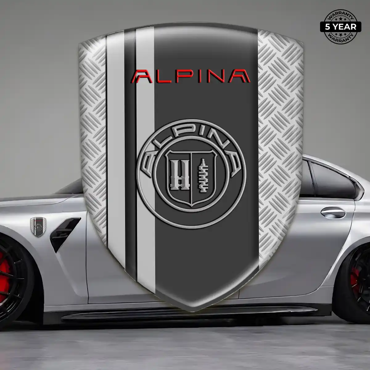 BMW Alpina Logo Sticker Refined Design