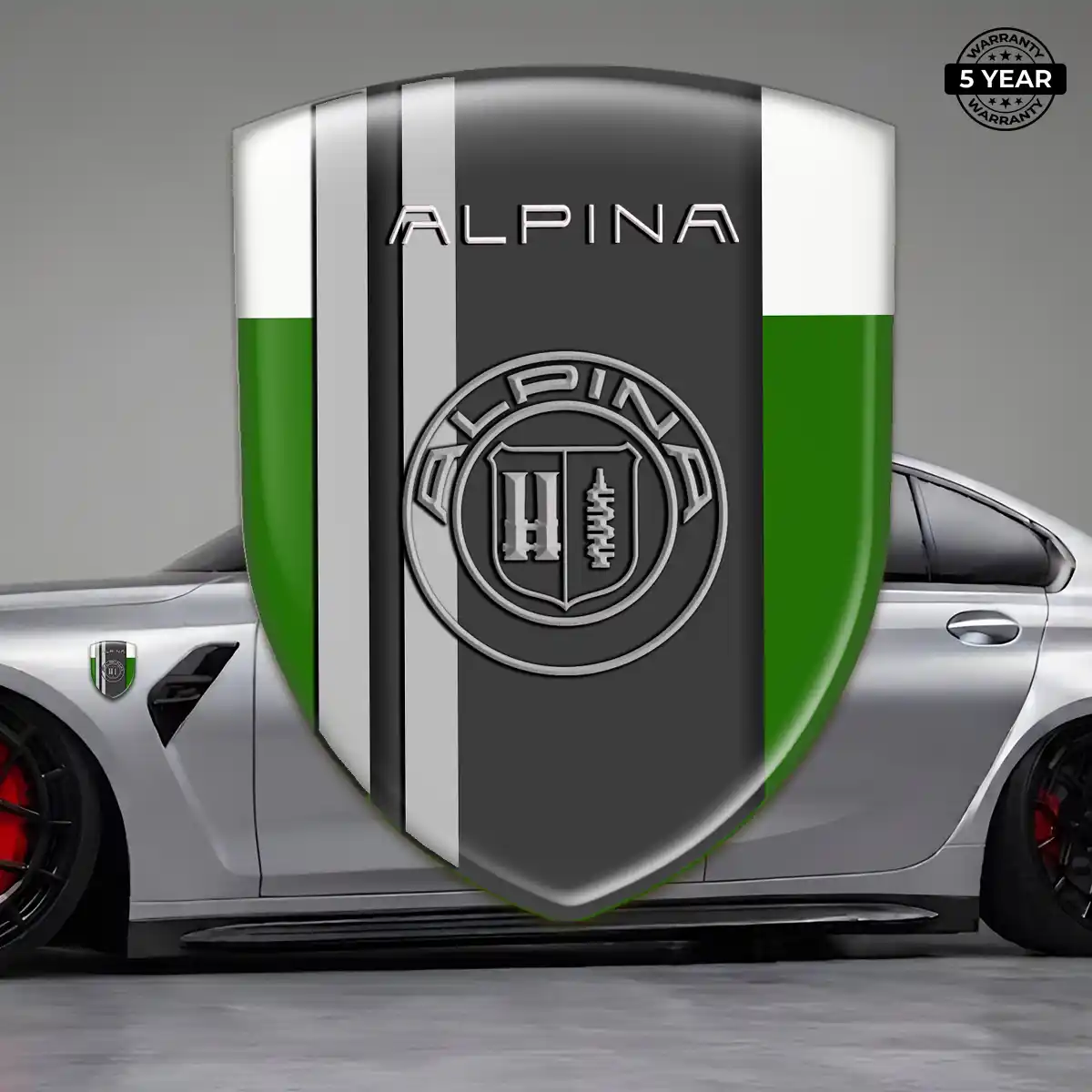 BMW Alpina Logo Sticker Sleek Style