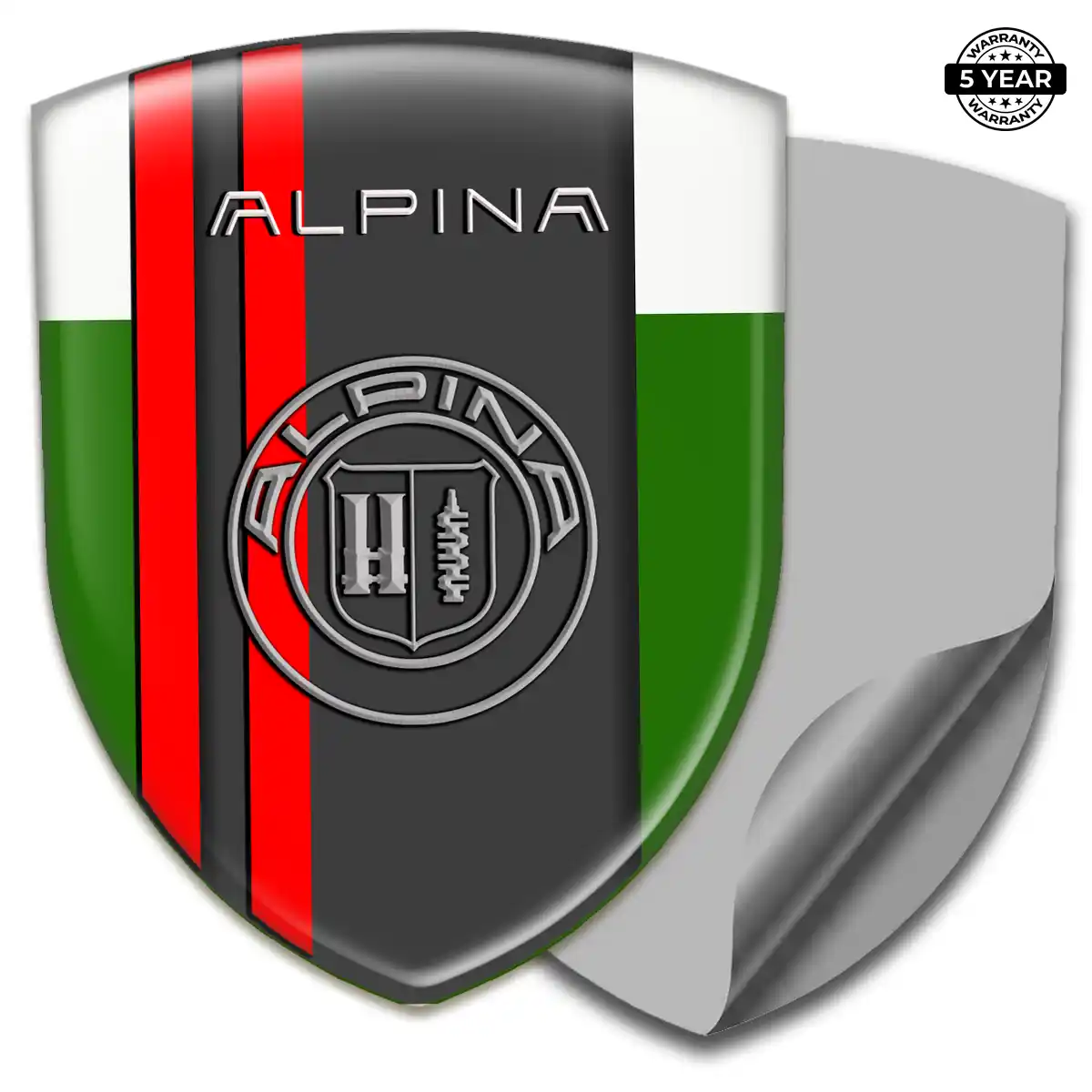 BMW Alpina Self Adhesive Emblem Sticker Refined Design