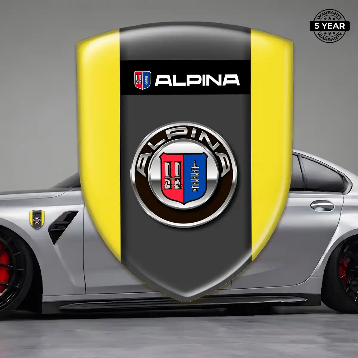 BMW Alpina Silicone Emblem Refined Design