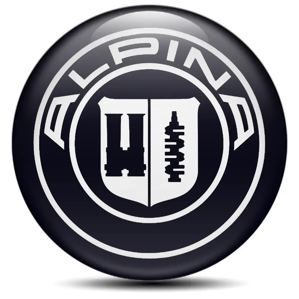 BMW Alpina Silicone Emblem Stylish Design