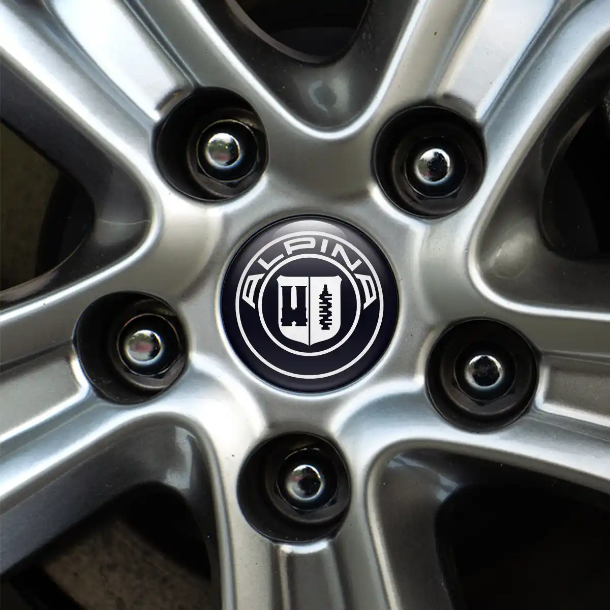 BMW Alpina Silicone Emblem Stylish Design