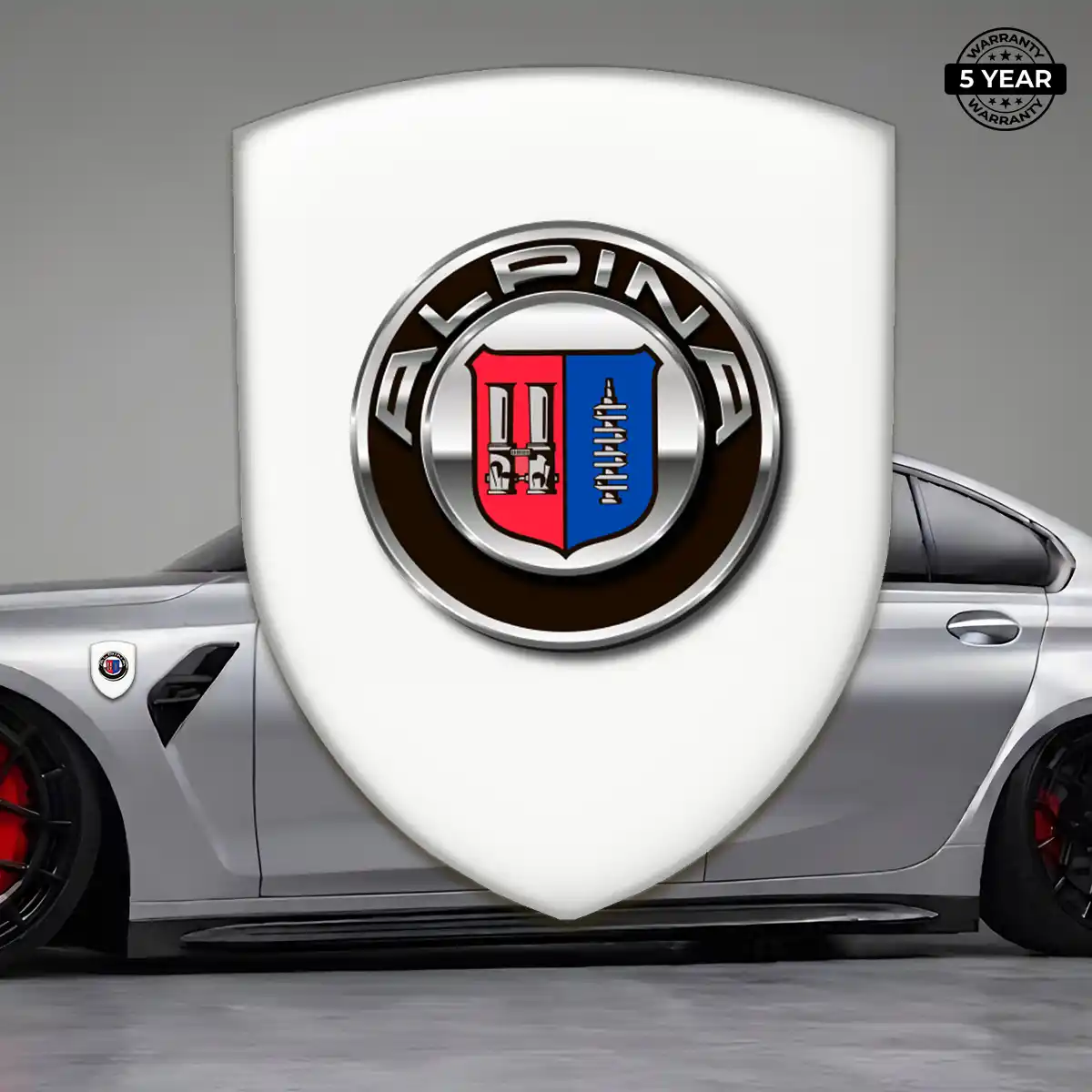 BMW Alpina Silicone Sticker Elite Finish
