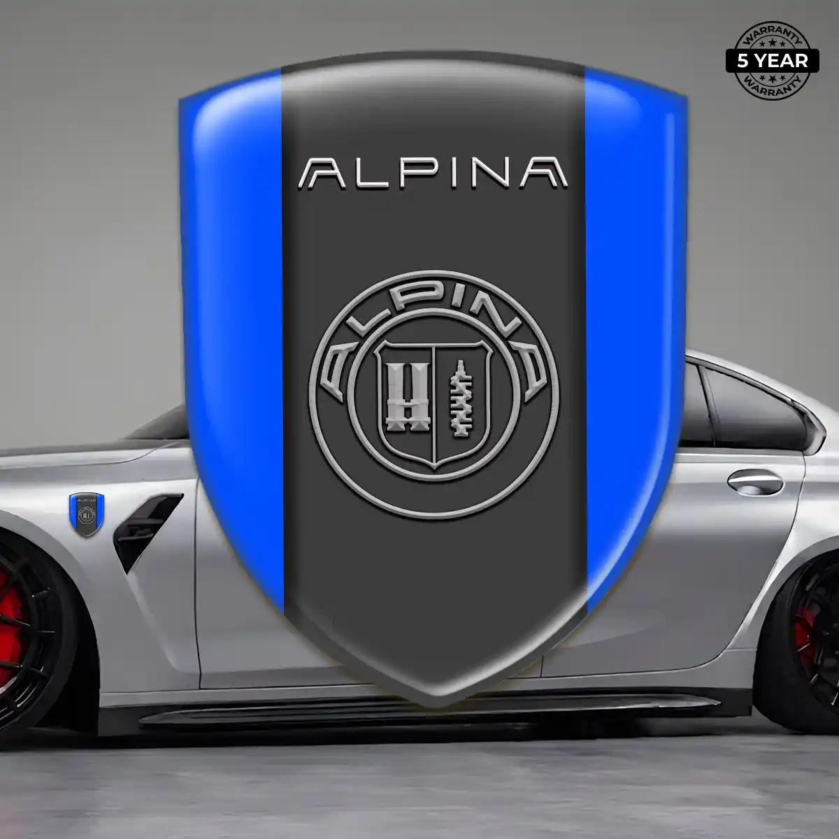 BMW Alpina Sticker Sleek Style