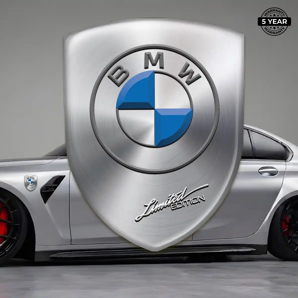 BMW Automotive Emblem Sticker Elite Finish