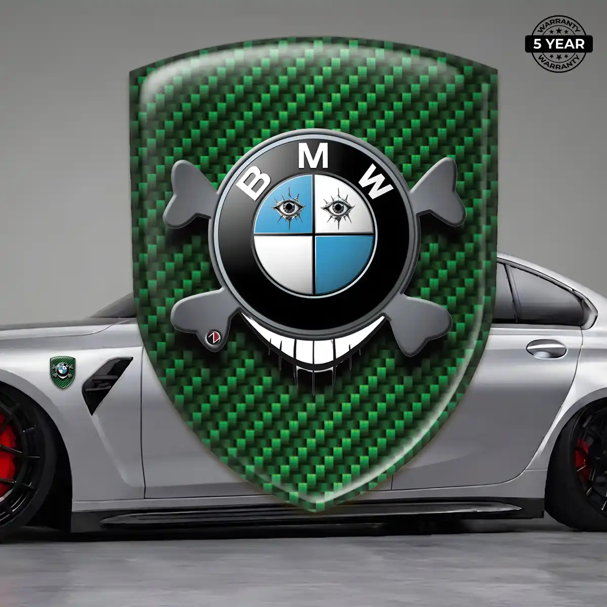 BMW Automotive Resin Decal Prime Quality