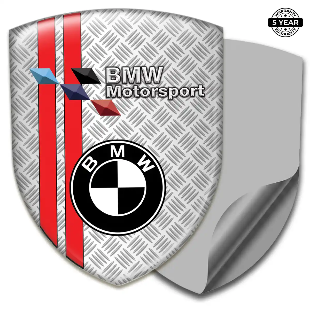 BMW Automotive Resin Decal Sleek Style