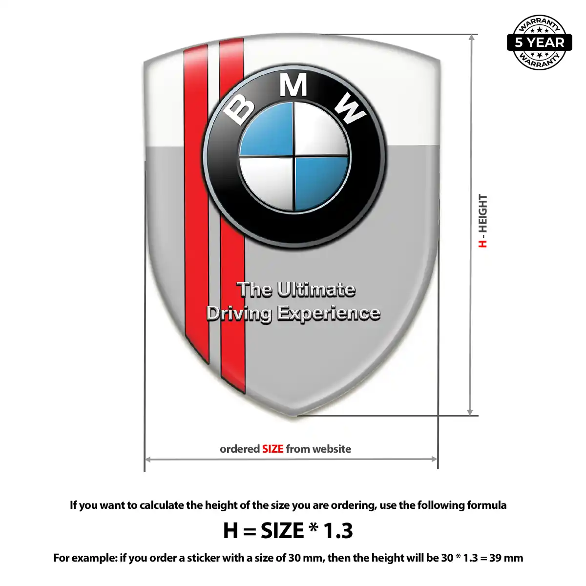 BMW Badge Elite Finish