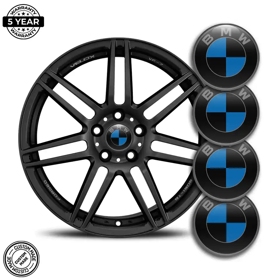 BMW Badge Emblems Center Cap Stylish Design