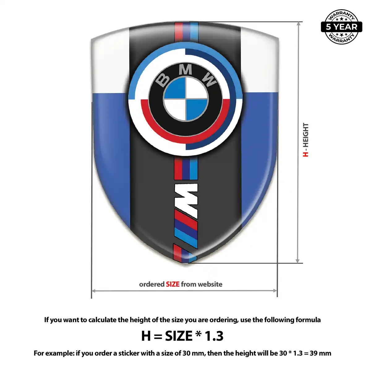 BMW Badge Prestige Line