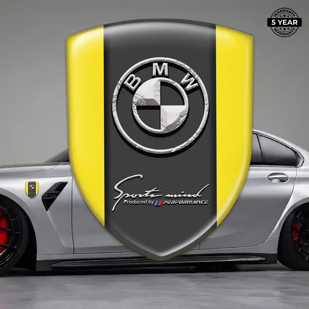 BMW Badge Sleek Style