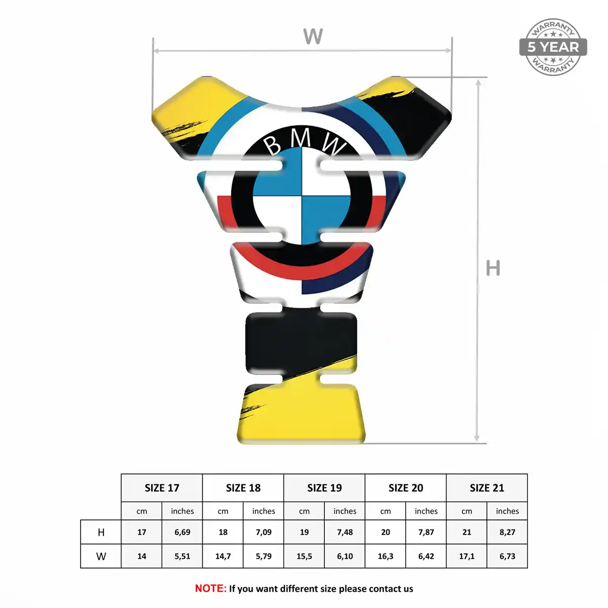BMW Bike Tank Protector Exclusive Series
