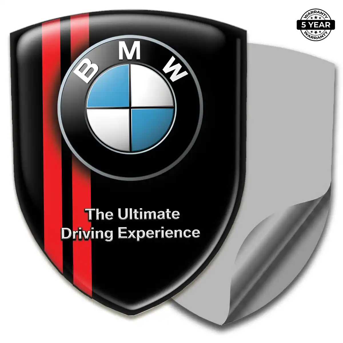 BMW Car Badge Sticker Refined Design
